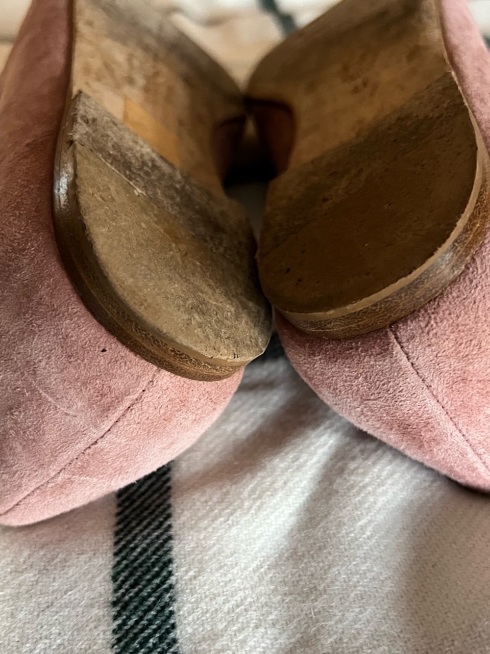M.Gemi Fringed Suede Loafers - Dusty Rose Pink 🎀 - Picture 7 of 9